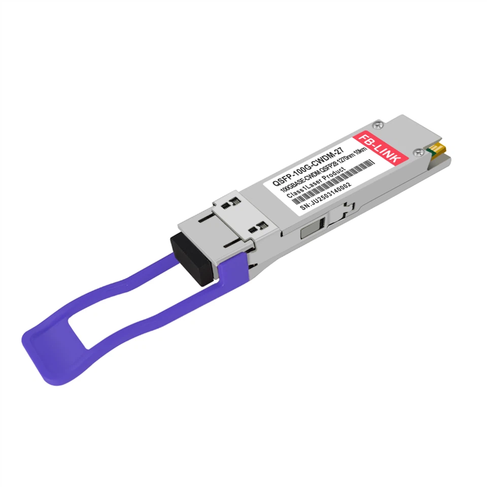 100G QSFP28 CWDM 1290nm 10km Compatible Transceiver