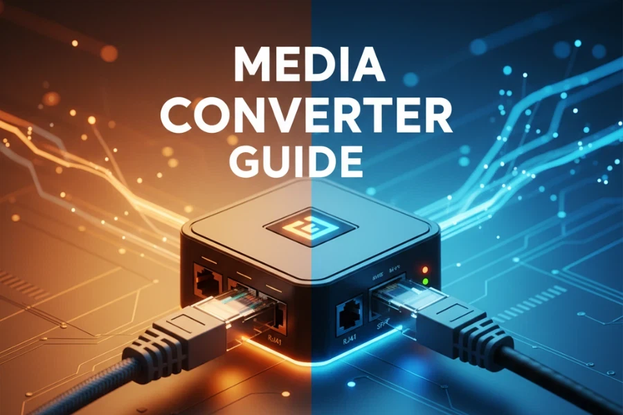 Guía de conversión de medios: soluciones de cobre a fibra para cada red